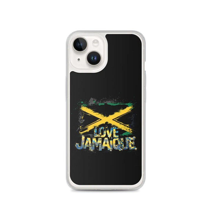 Jamaican Love Splash iPhone® Clear Case product image (4)