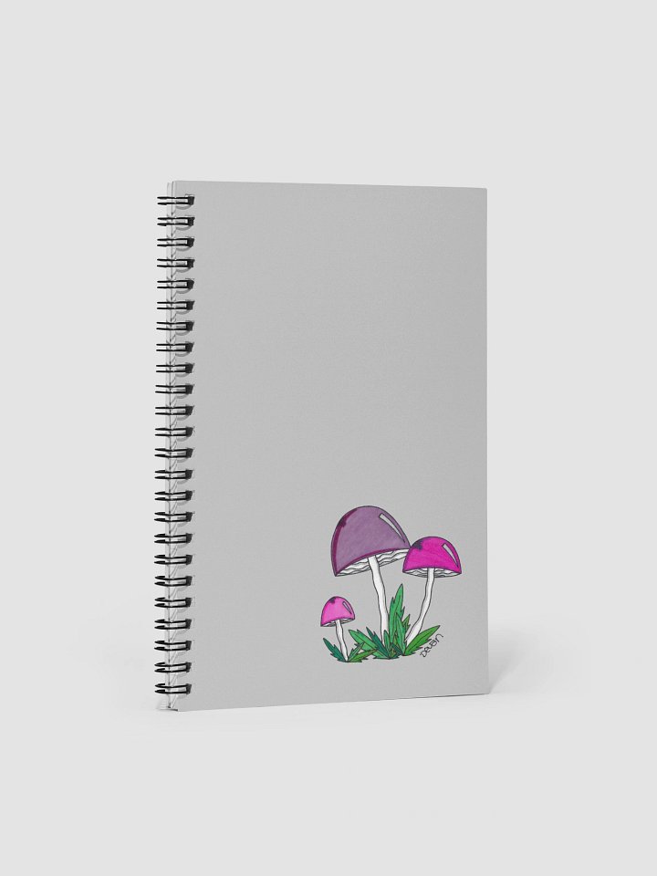 Purple Mushrooms Notebook product image (1)
