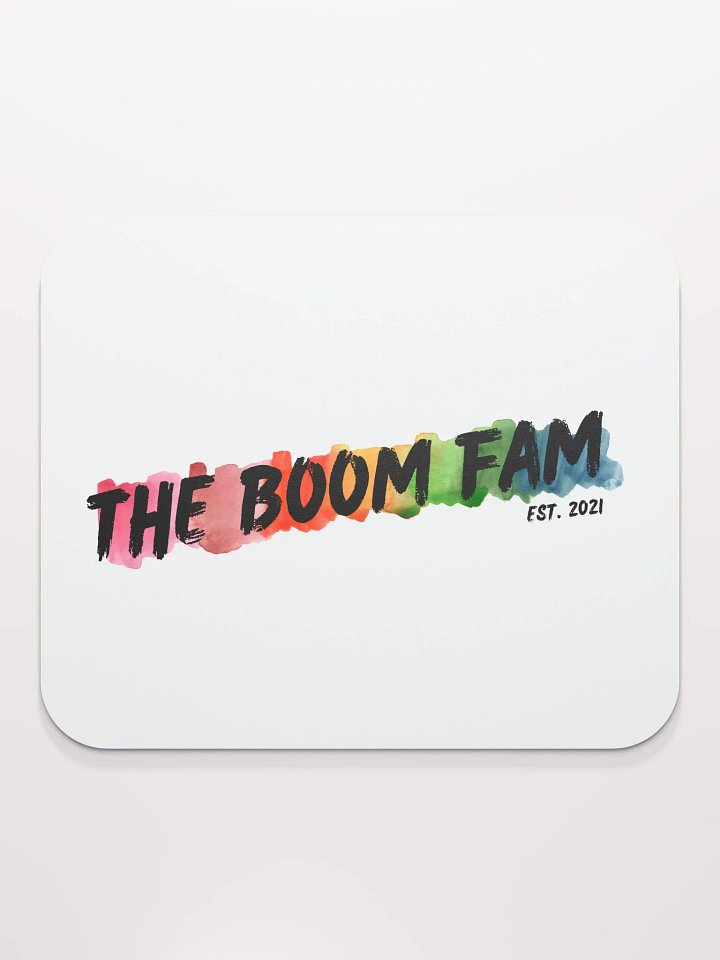 BOOM Fam Est 2021 Mouse Pad product image (2)