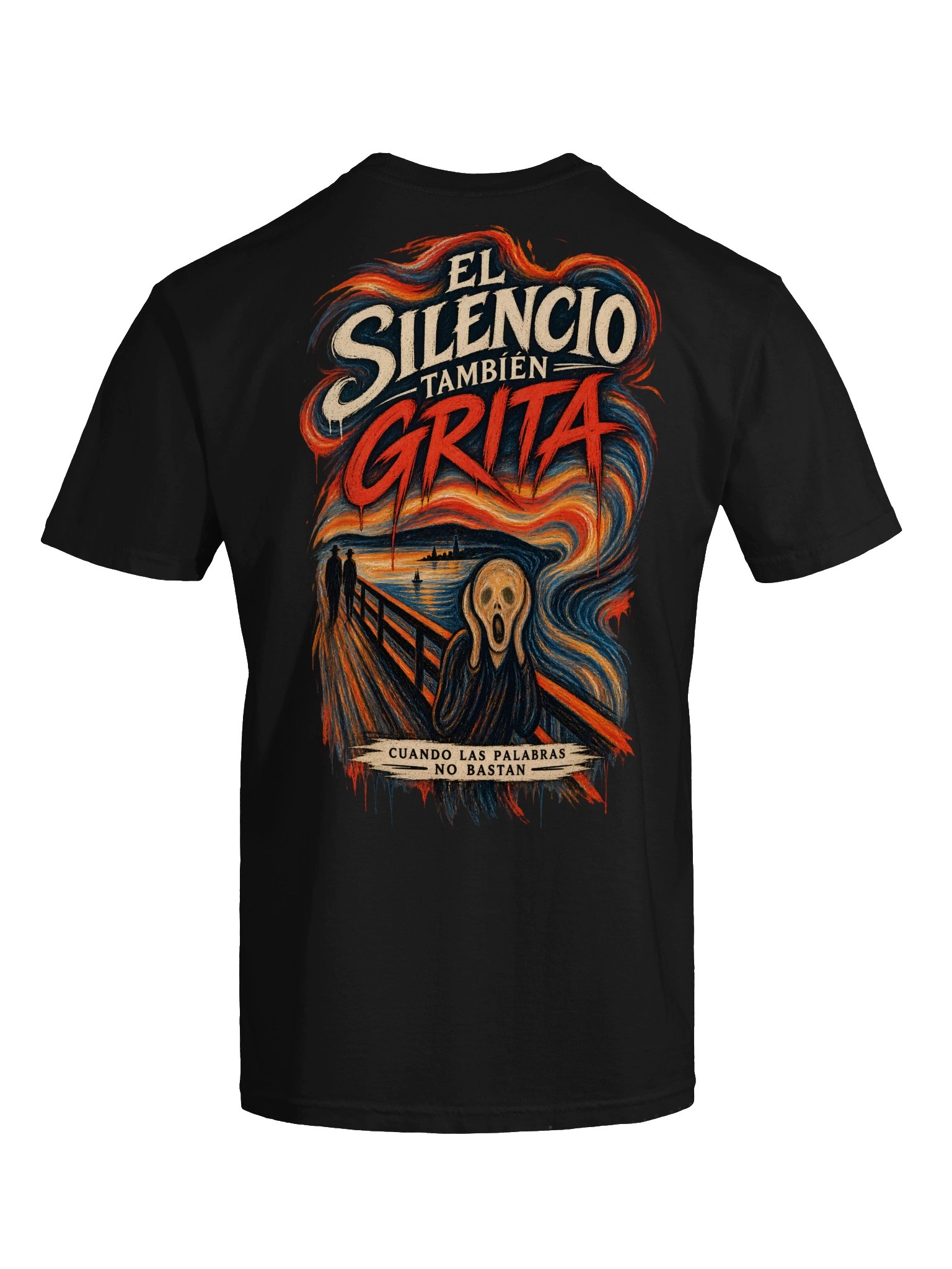 Camiseta “El Silencio También Grita” | Arte Inspirado en El Grito product image (3)