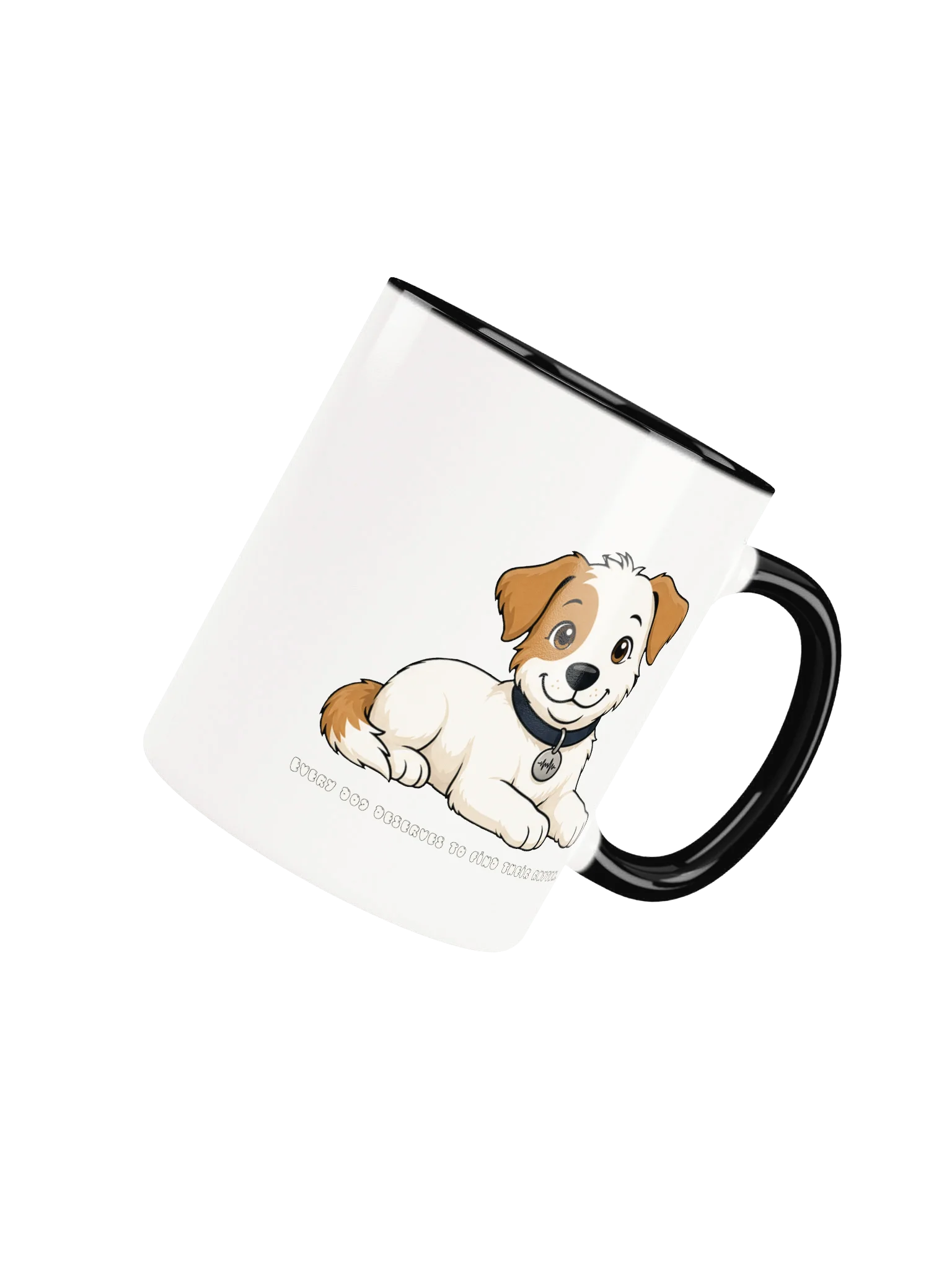 Sonance Dog Ceramic Mug with Colour Inside (Laying Down) product image (4)