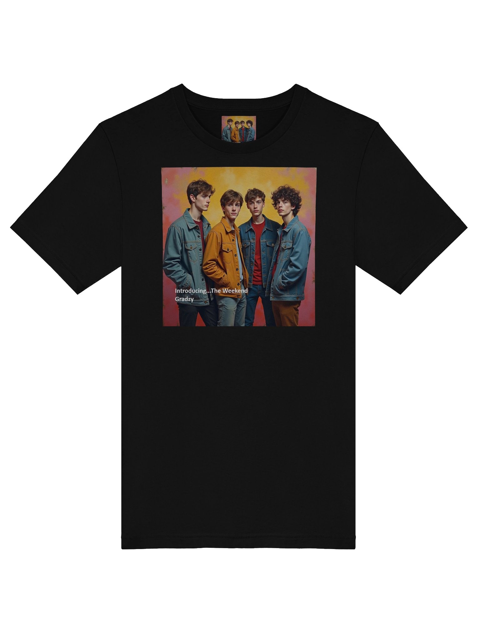 'The Weekend' Gradzy Crew T-Shirt product image (5)