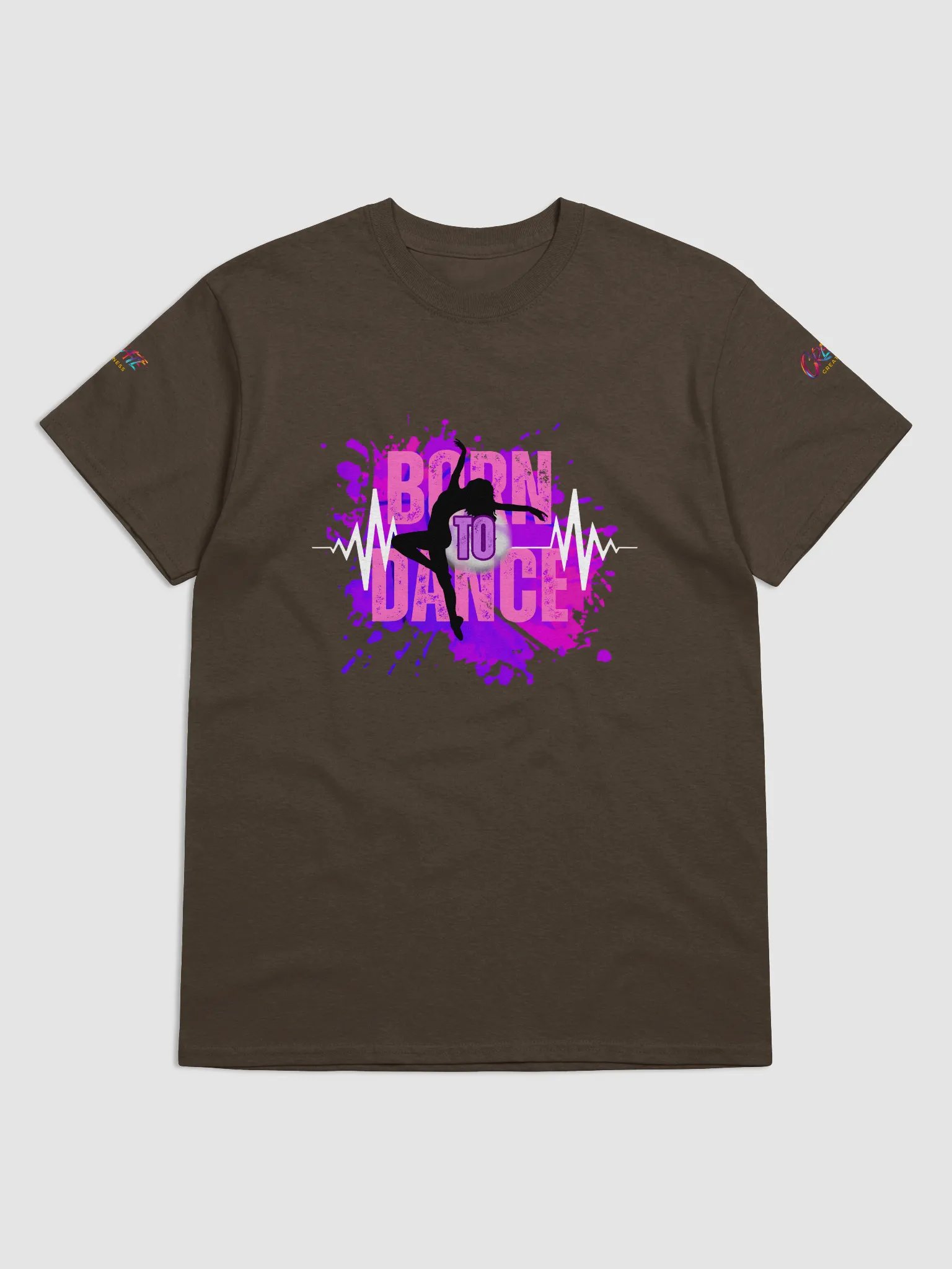 Born to Dance Her Silhouette Relaxed Cut Tee product image (6)