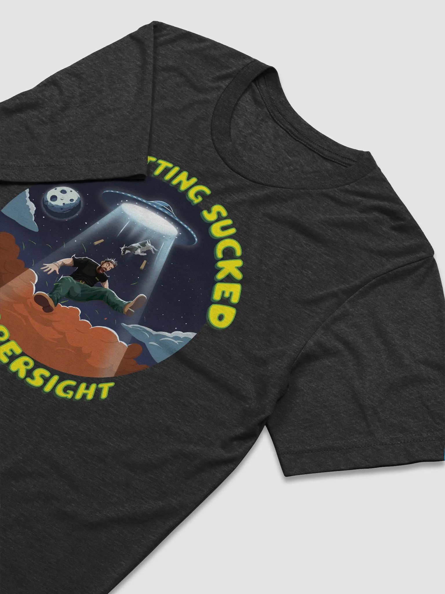 Caspersight Abducted Cartoon T-Shirt product image (7)
