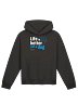 Life is better with a dog - Typographic - Hoodie