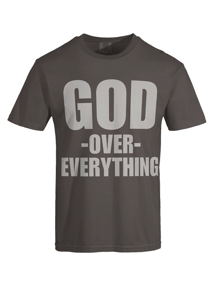 GOD OVER EVERYTHING Heavyweight Tee product image (13)