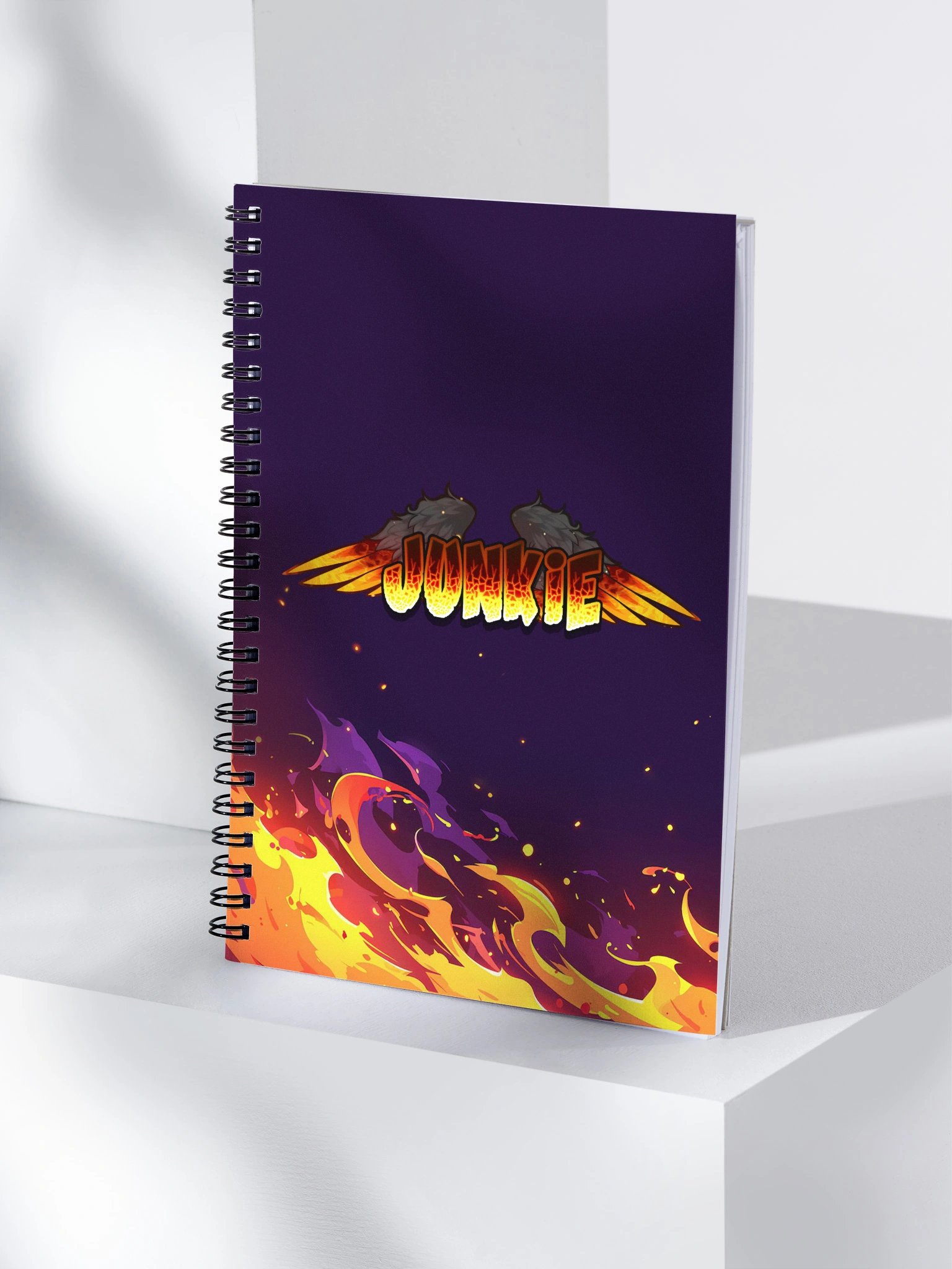 “Inferno Flow” – Junkie Project Notebook product image (4)