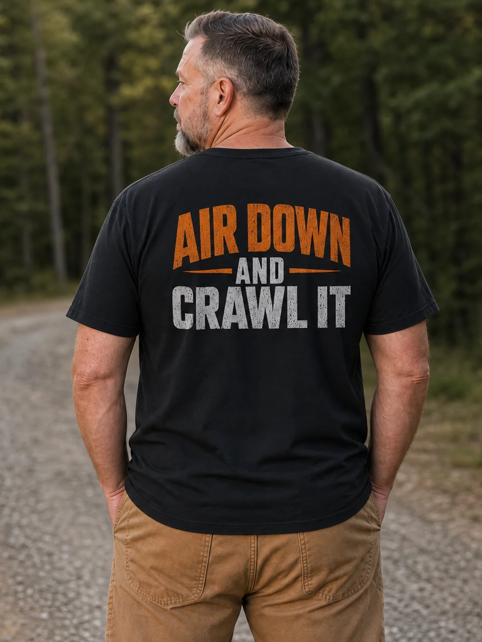 Just Crawl It Graphic Tee – PEJC Orange product image (1)
