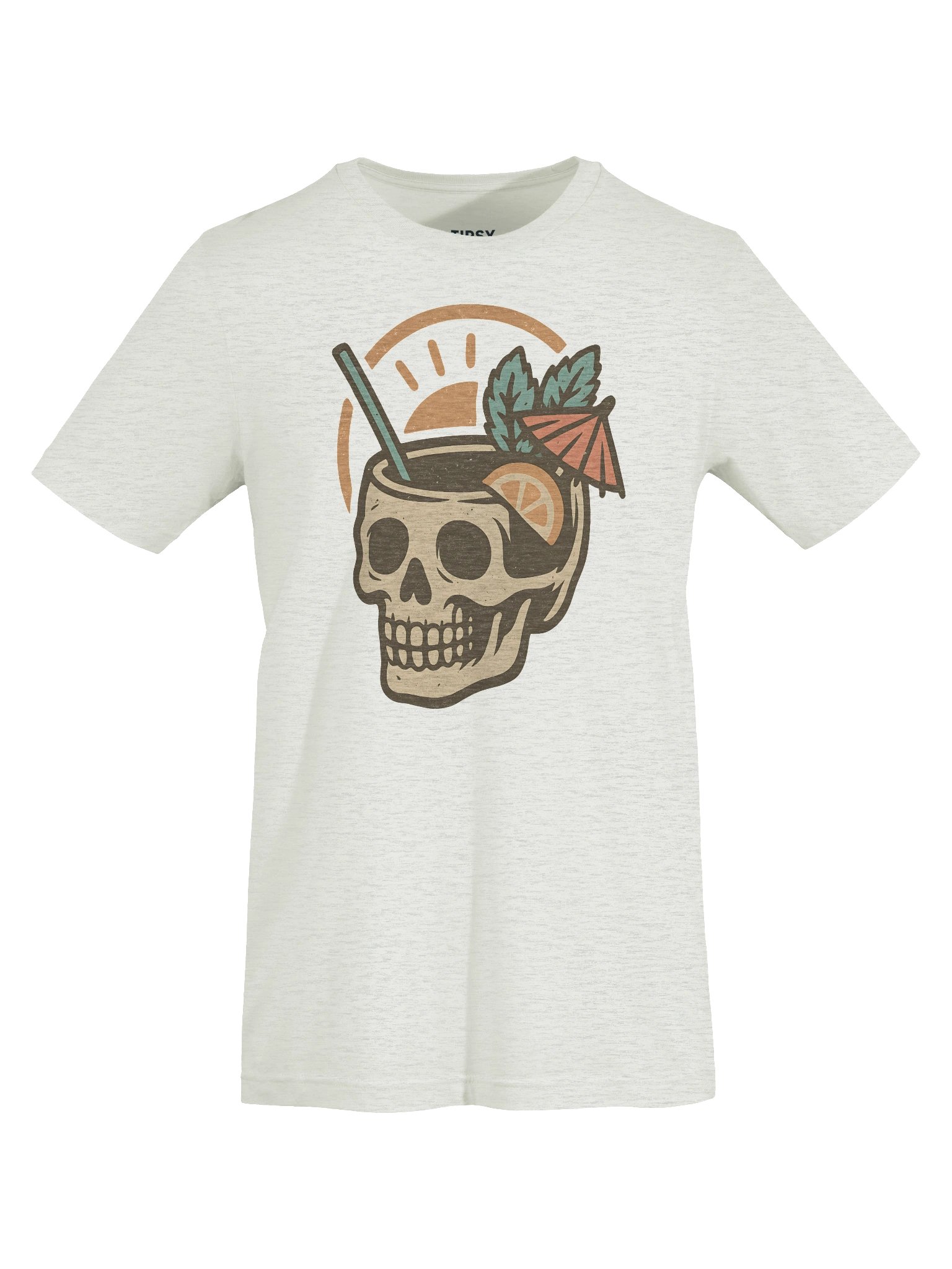 Tropical Skull Cocktail T-Shirt product image (14)