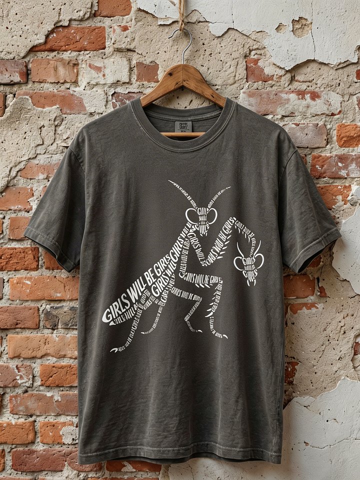 "Girls Will be Girls" // Heavyweight Vintage Tee product image (1)