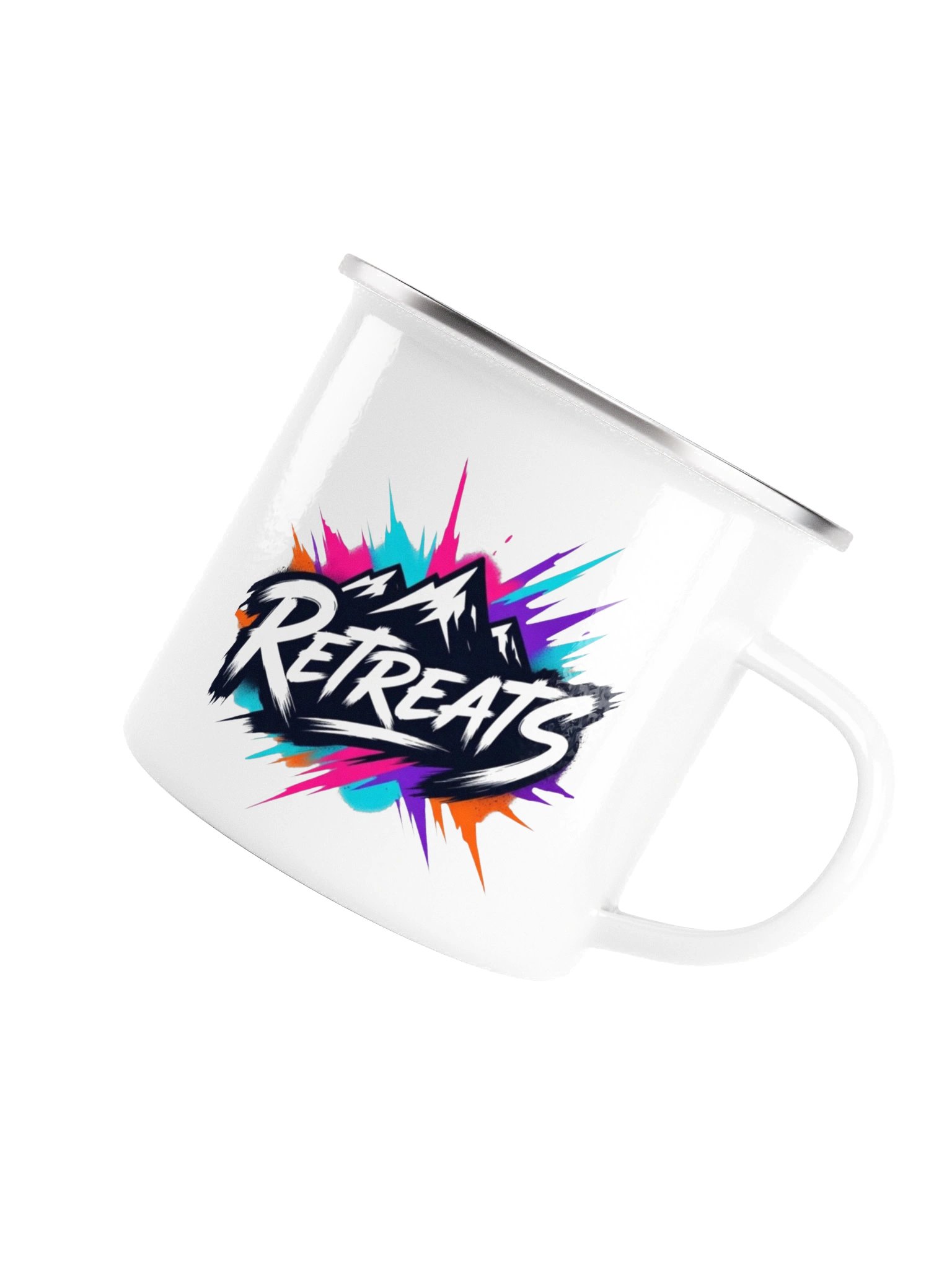 Vibrant Retreats Enamel Mug product image (5)