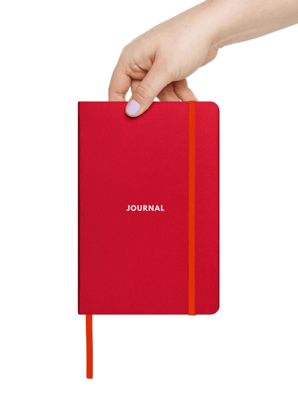 Red Bound Hardcover Journal product image (3)