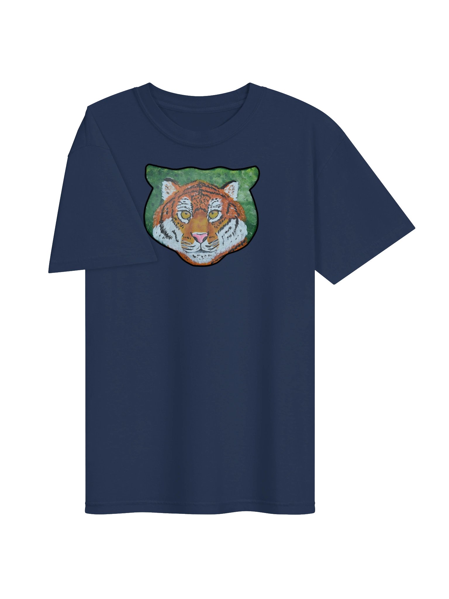 Tiger Portrait Painting Print - Comfort Colors Tee product image (35)
