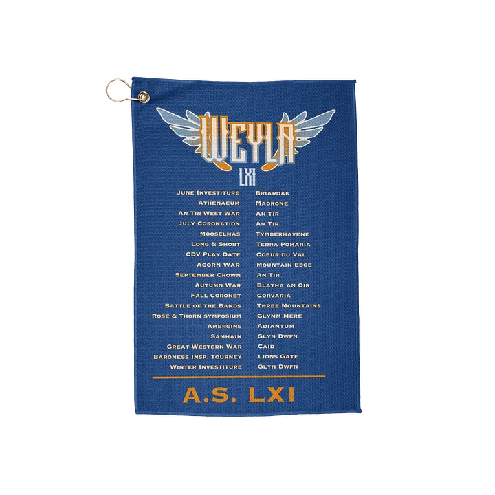 Weyla LXI Tour Golf Towel product image (1)