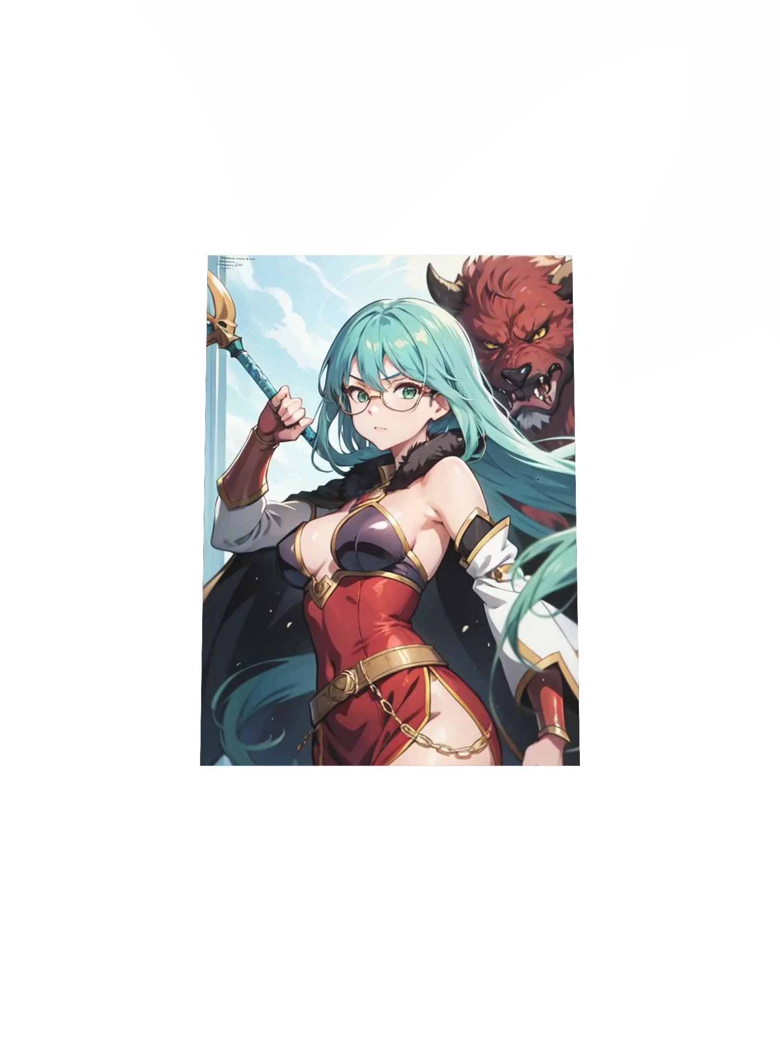 Aqua K Warrior Poster product image (4)