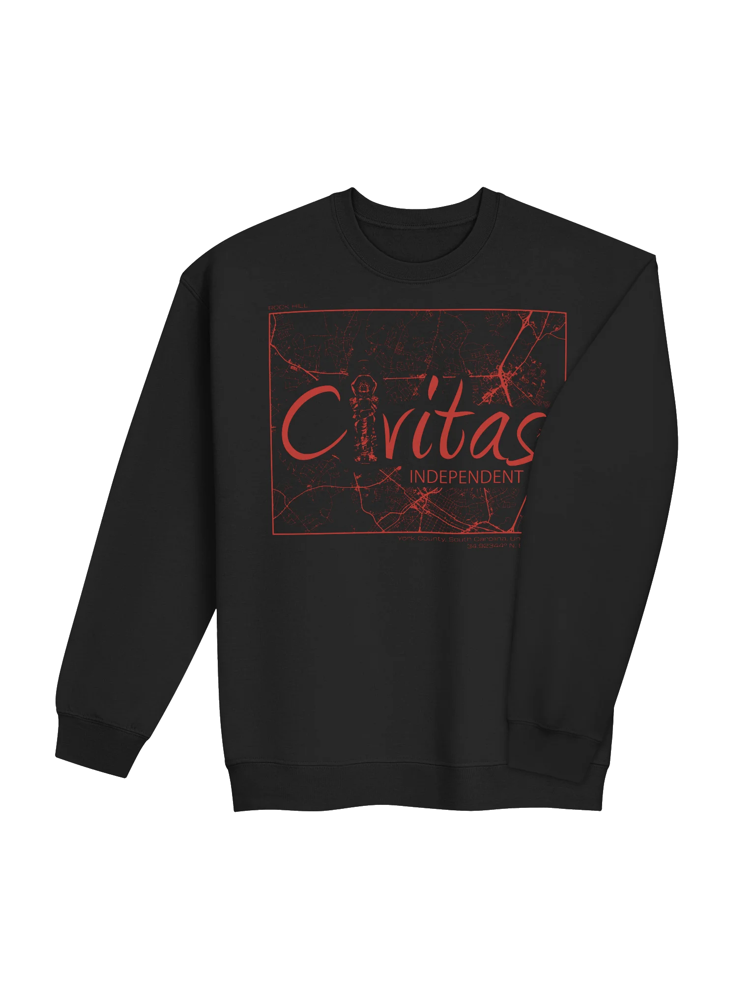 Civitas City Map Sweatshirt product image (4)