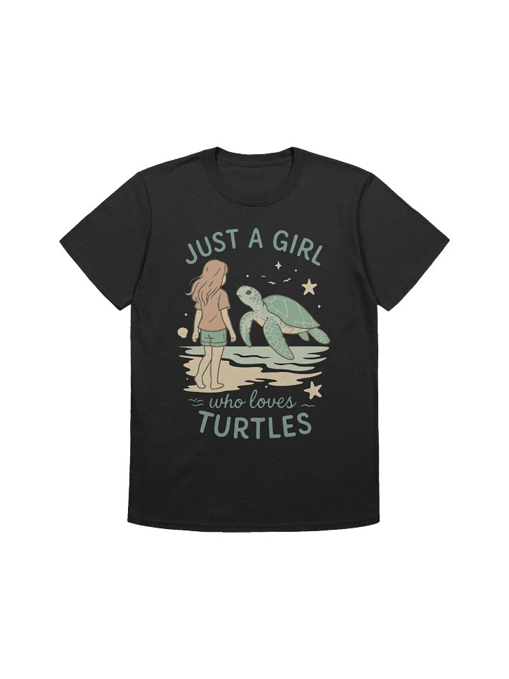 Turtle Lover's Beach Loving Turtles T-Shirt product image (3)