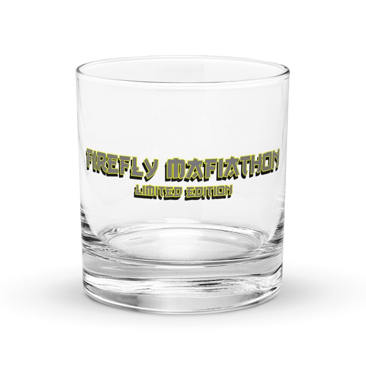Limited Edition Mafiathon glass product image (1)