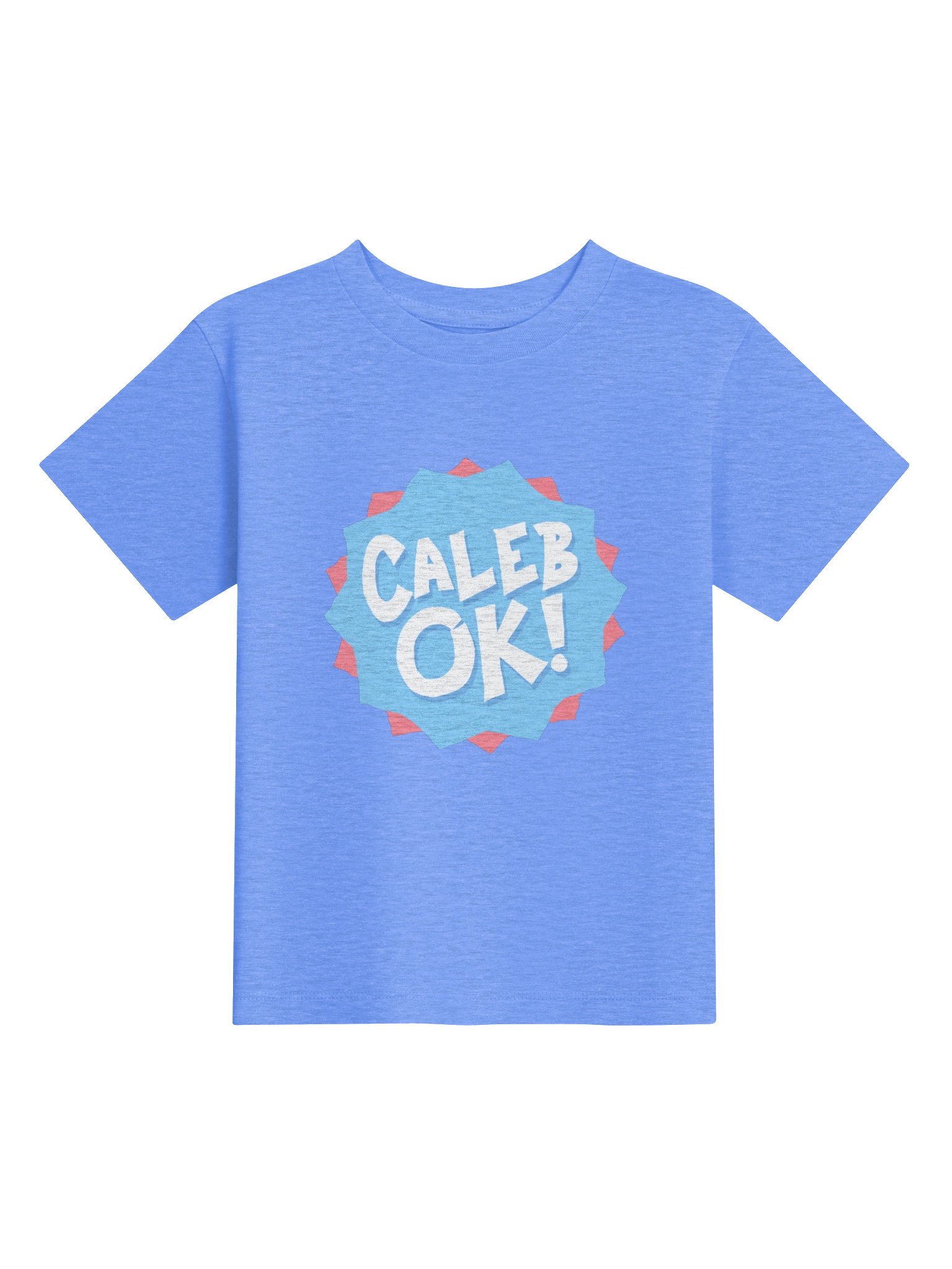 Caleb OK! Toddler T-Shirt - Light Blue product image (1)