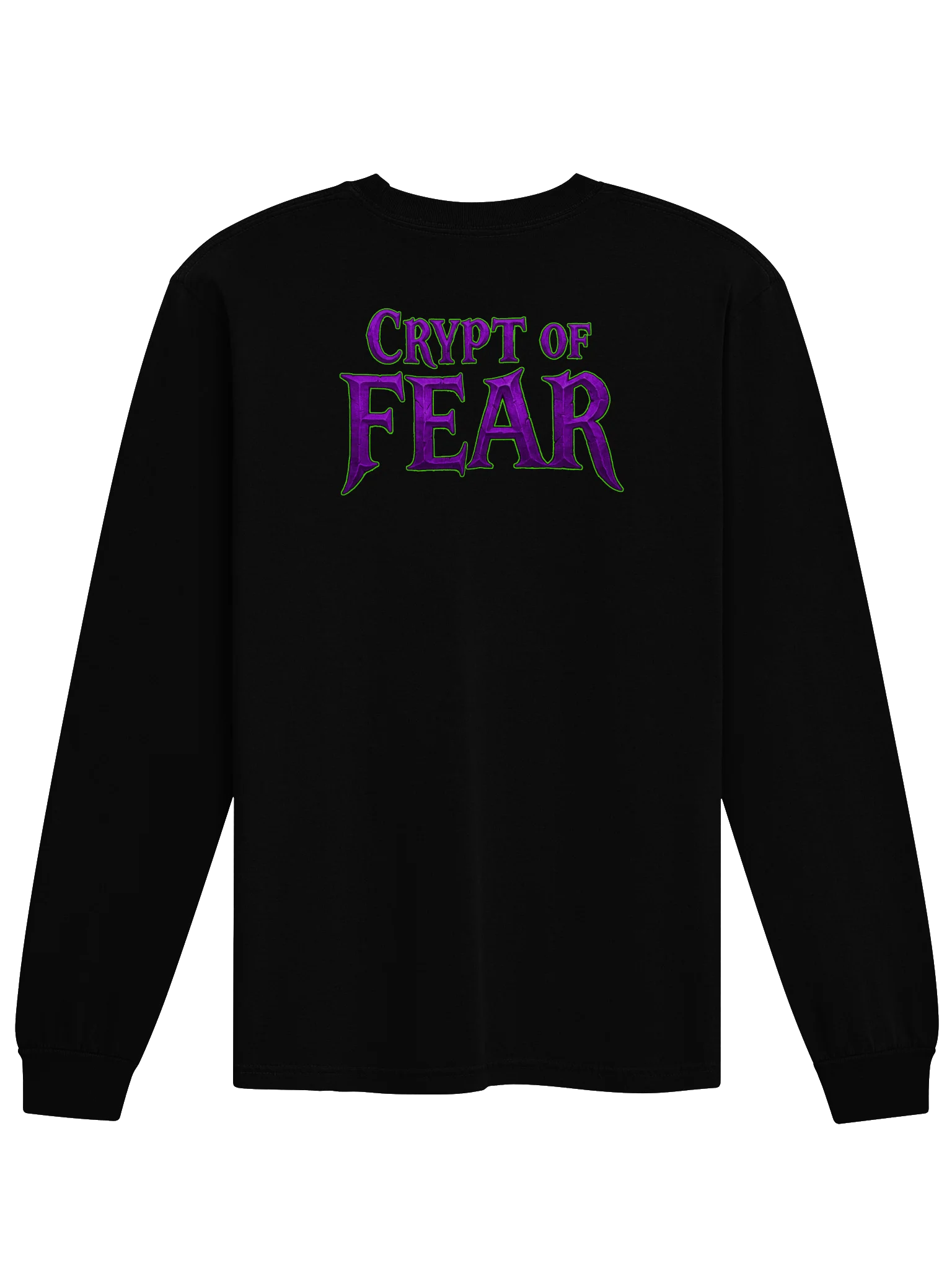 CRYPT OF FEAR Horror Long Sleeve Shirt product image (2)