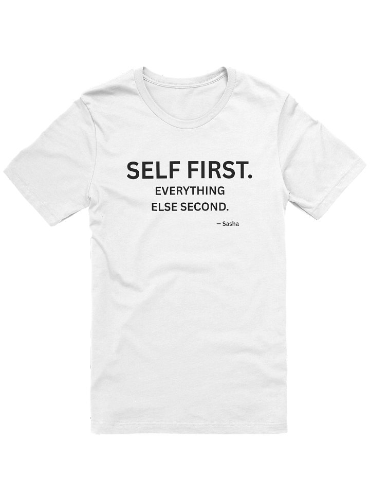 Self First Tee - Classic White product image (1)