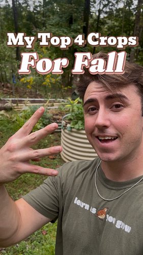 These are my top 4 crops to grow in the fall and throughout the winter!🍁🍂🌱

If you’d like the try the new Vego Garden Row Clo...