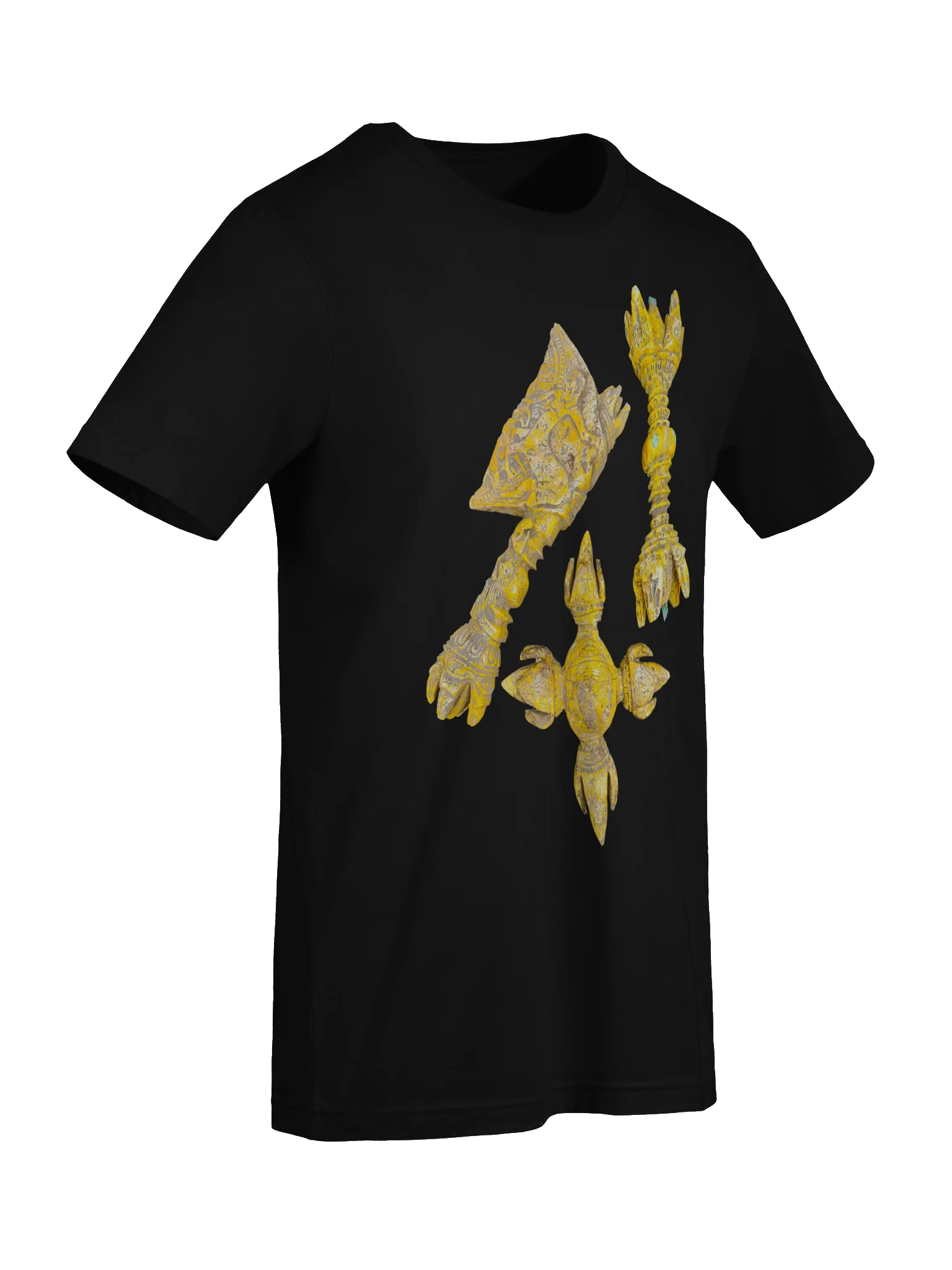 Aliencarvings.com Vajra Union Black T-Shirt product image (7)