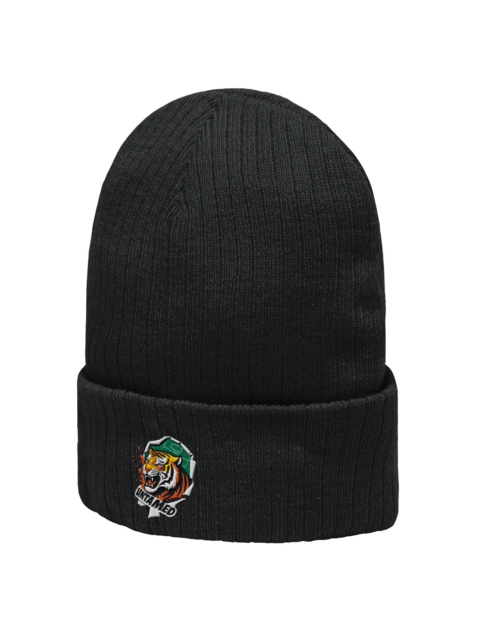 Untamed Tiger Ribbed Beanie | Premium Knit Football Hat product image (8)