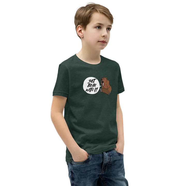 Just Bear With It! Youth Tee product image (50)