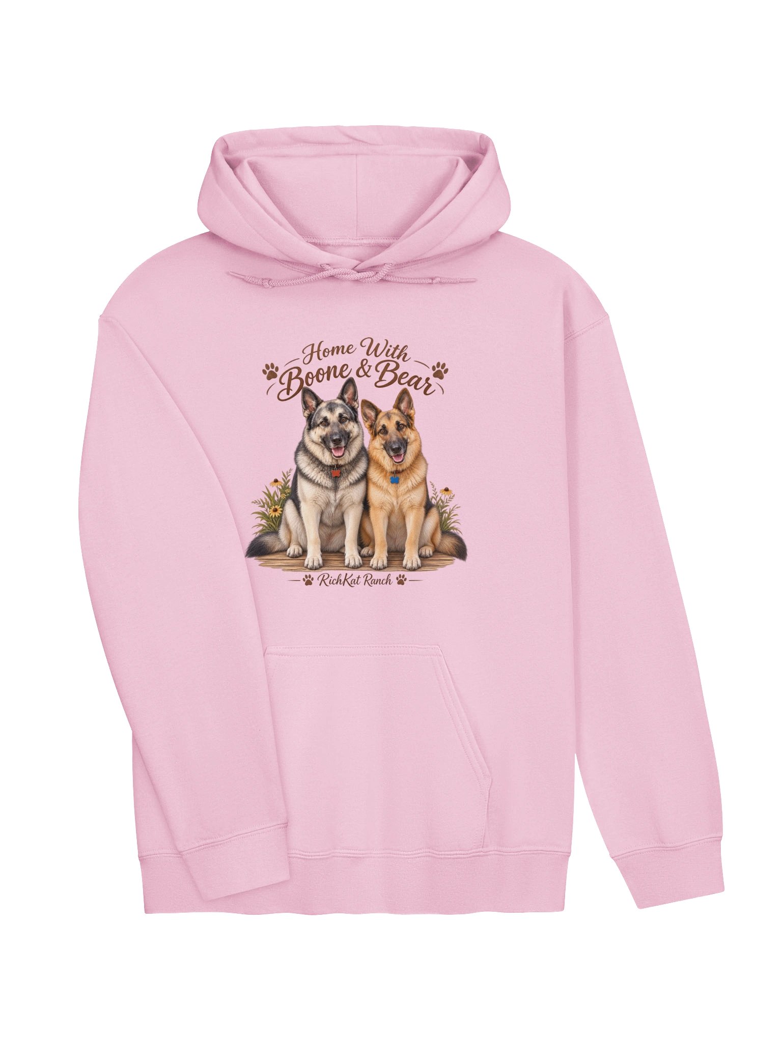 Home With Boone & Bear — Paws & Flowers Classic Hoodie product image (35)