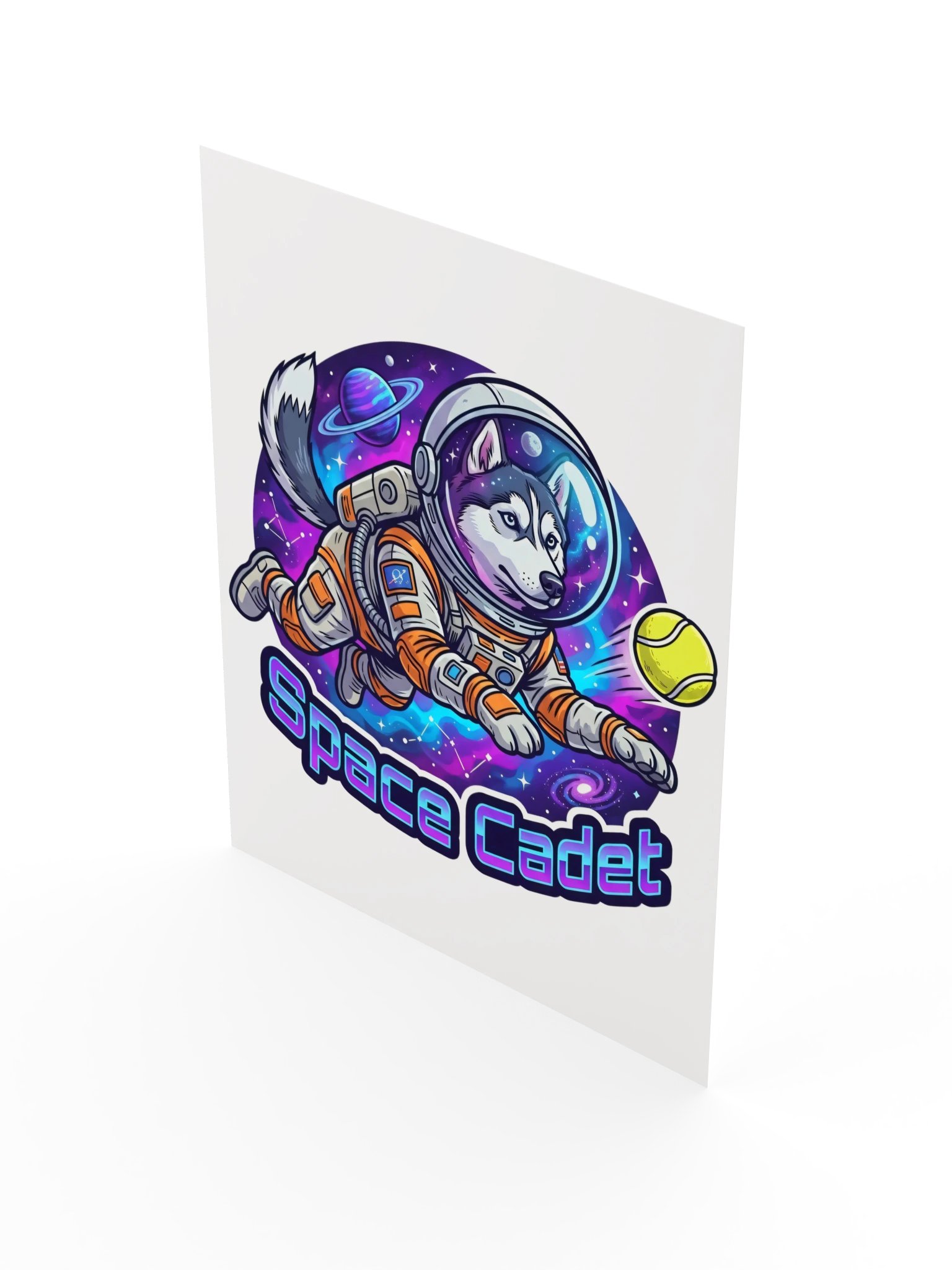 Space Cadet Husky Poster product image (17)
