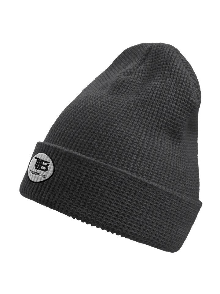TAGNBRAG Black and White Stamp Beanie product image (8)