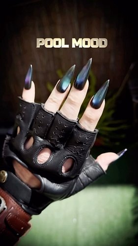 Summer. Surrender. Pool. Mood. 07/15/26 midnight #indienailpolish #doomloopnails #poolmood