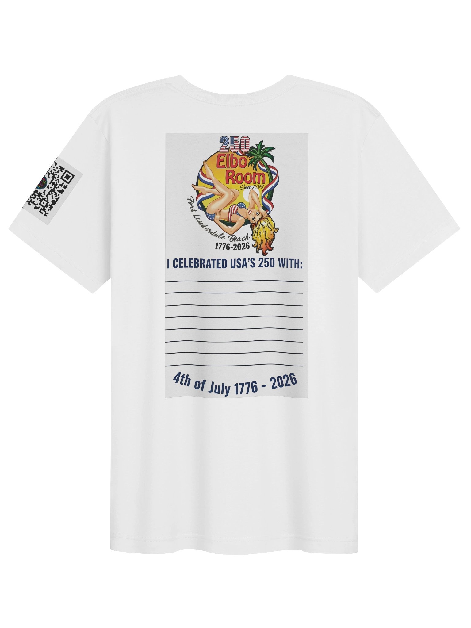USA 250: The Elbo Room "Social Trophy" Scavenger Tee product image (3)