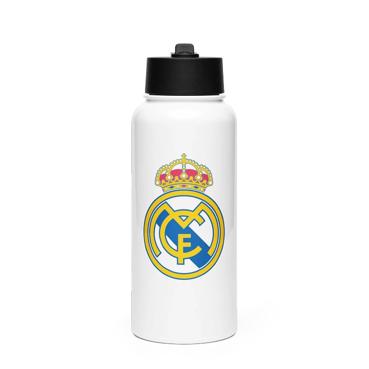 Real Madrid Stainless Steel Water Bottle product image (1)
