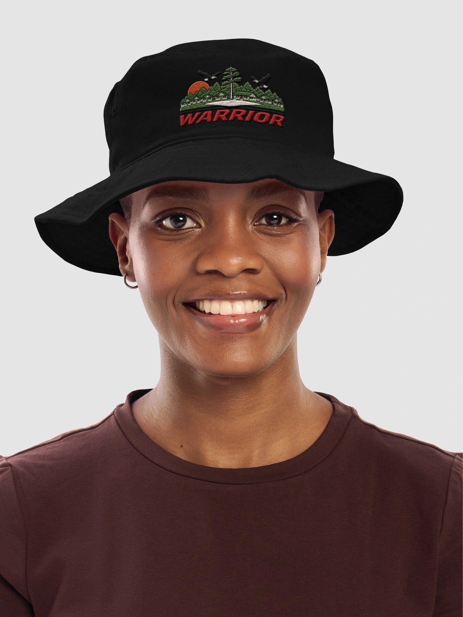 Warrior Bucket Hat (Black) product image (5)