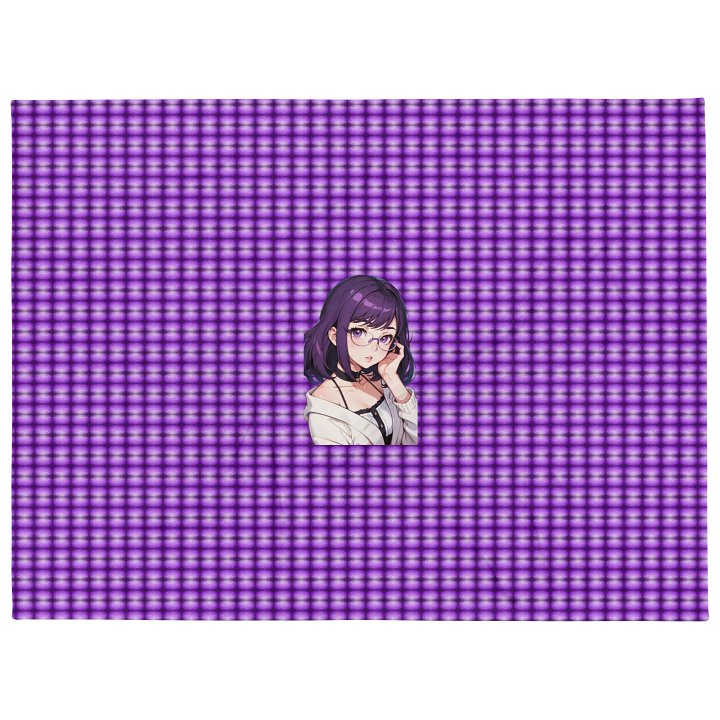 (Purple WAIFU) K Throw Blanket product image (2)
