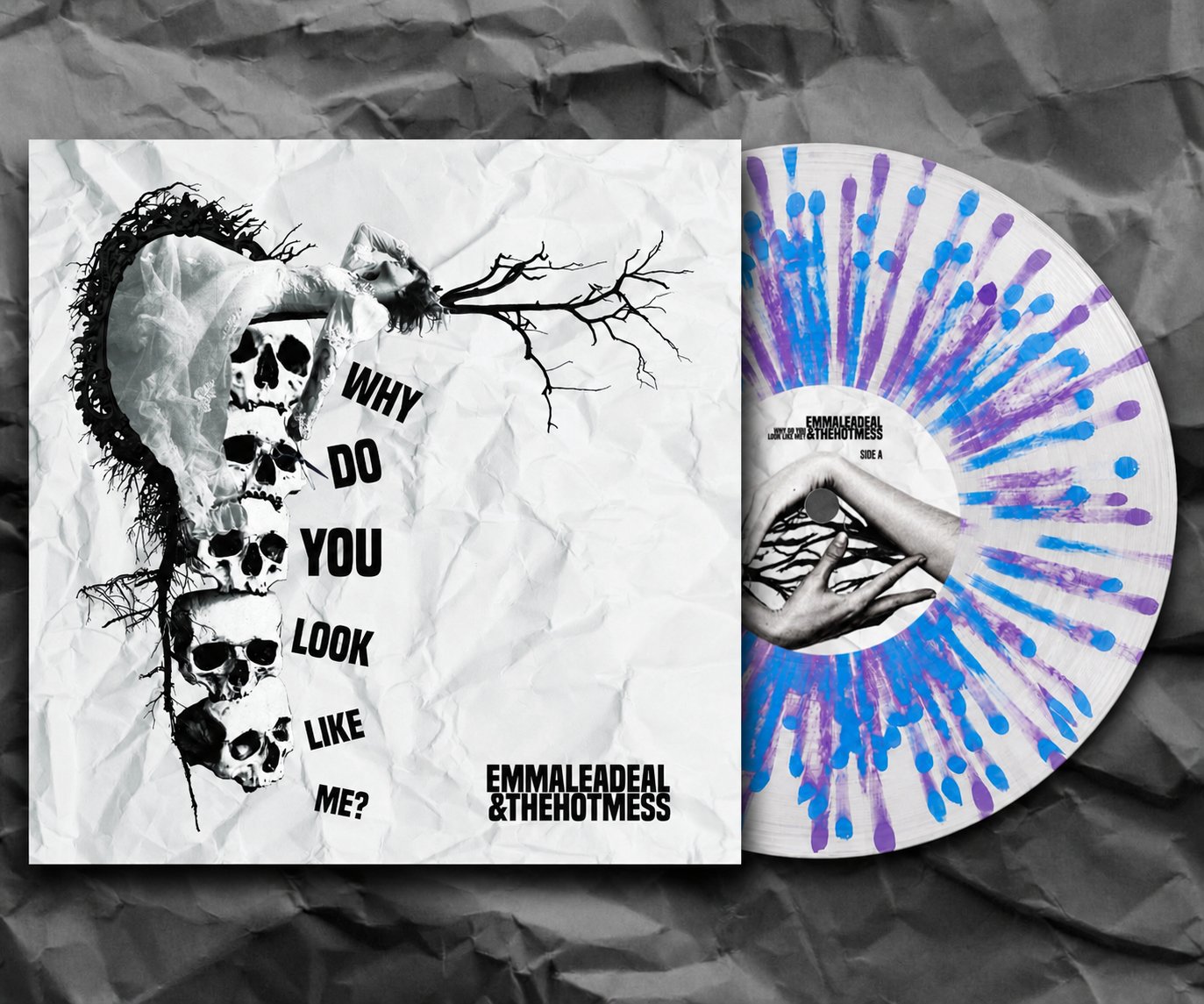 Emmalea Deal and The Hot Mess - Why Do You Look Like Me? - Clear Splatter product image (1)