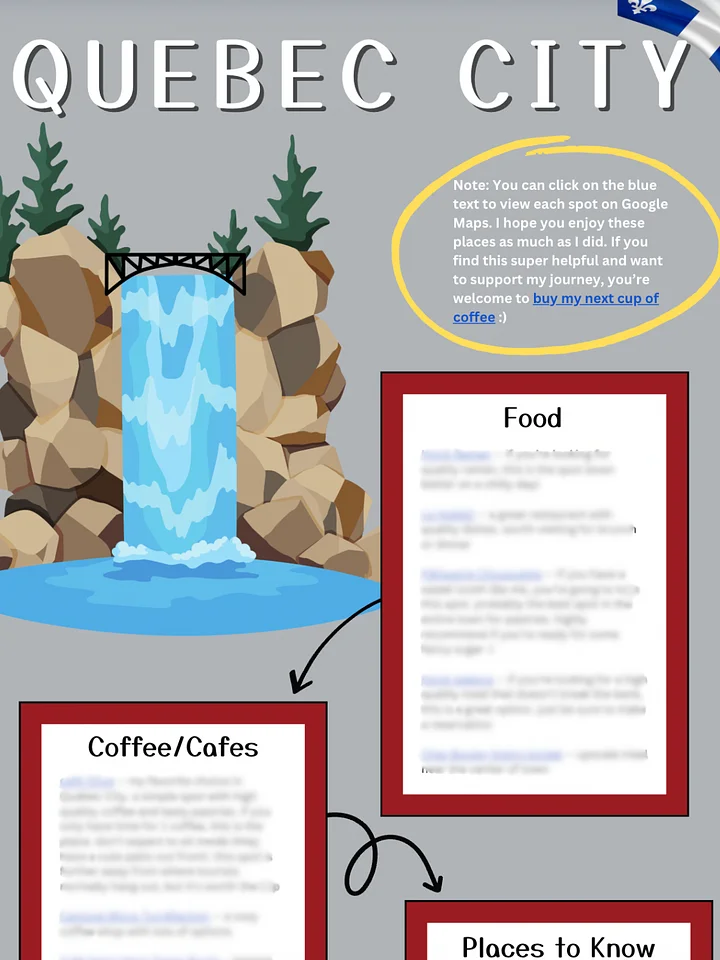 Quebec City Guide + Recommendations product image (1)