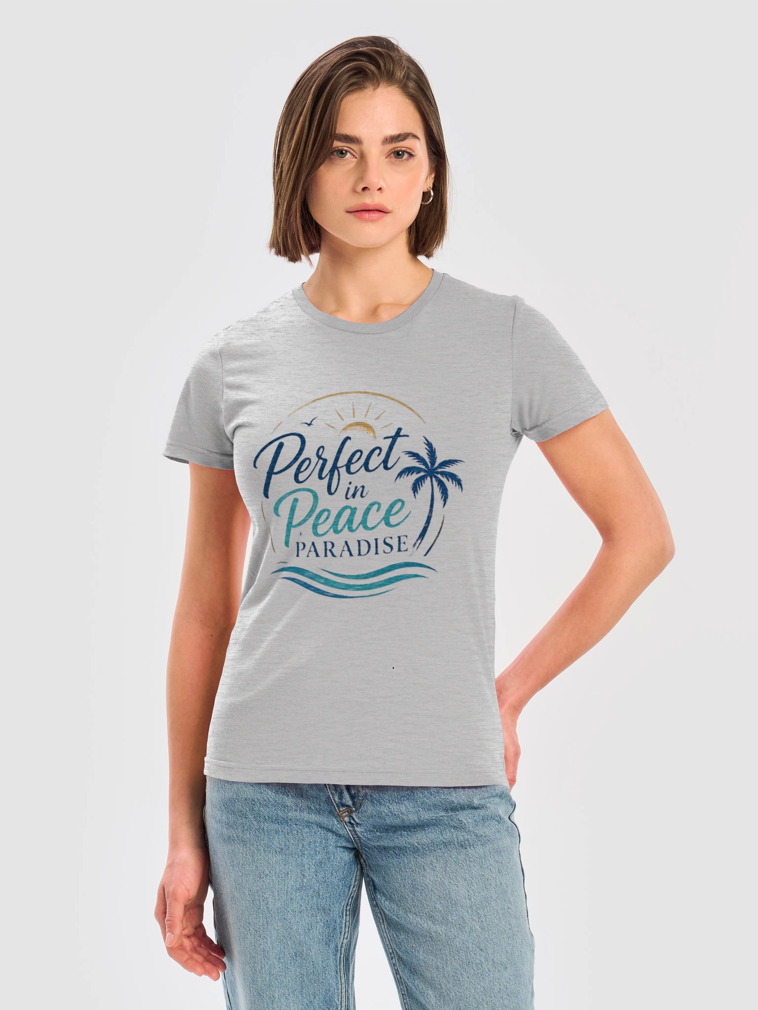 Perfect in Peace Paradise Women’s T-Shirt product image (5)