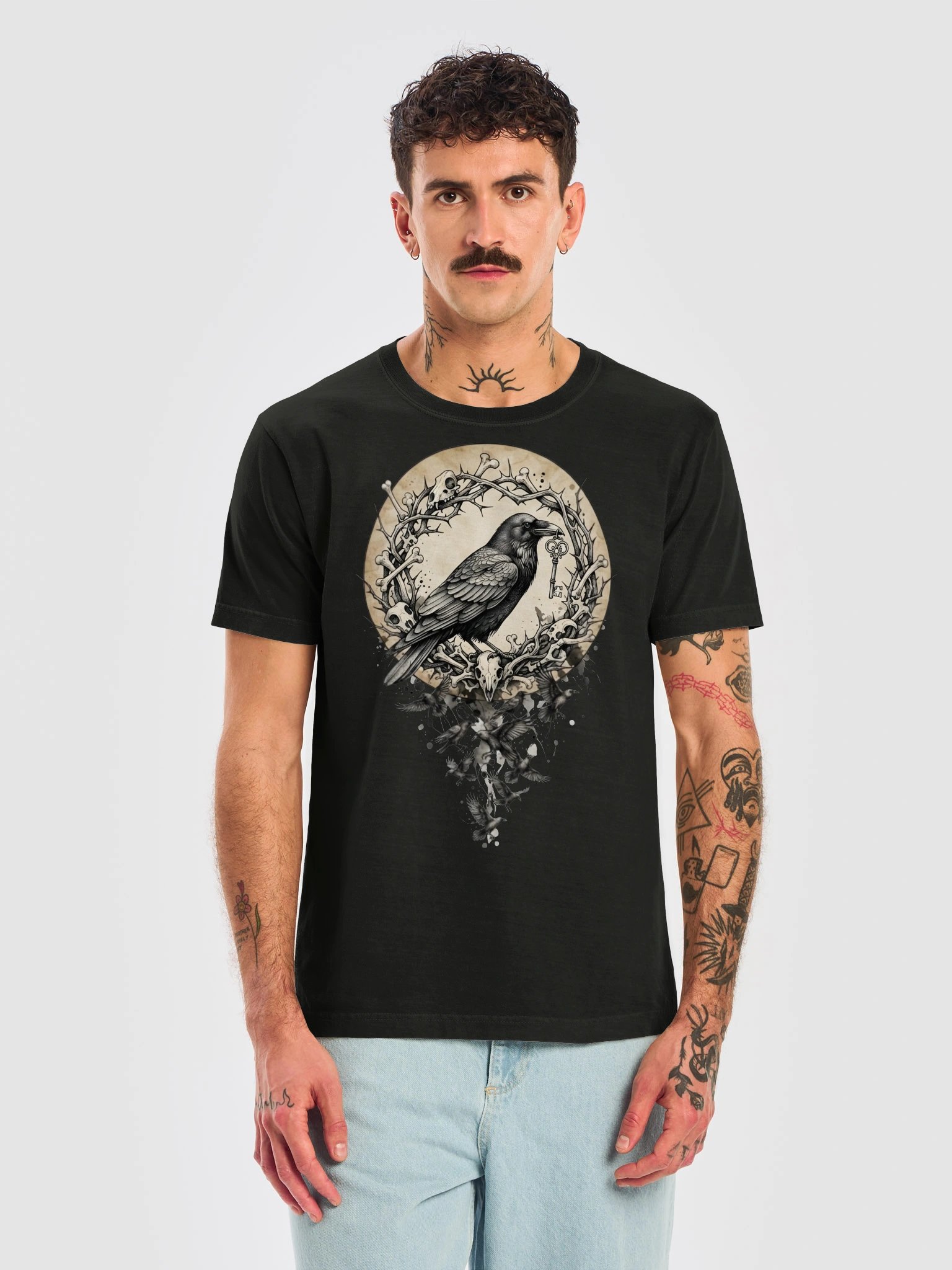 Raven Key Thorn Circle Tee product image (13)