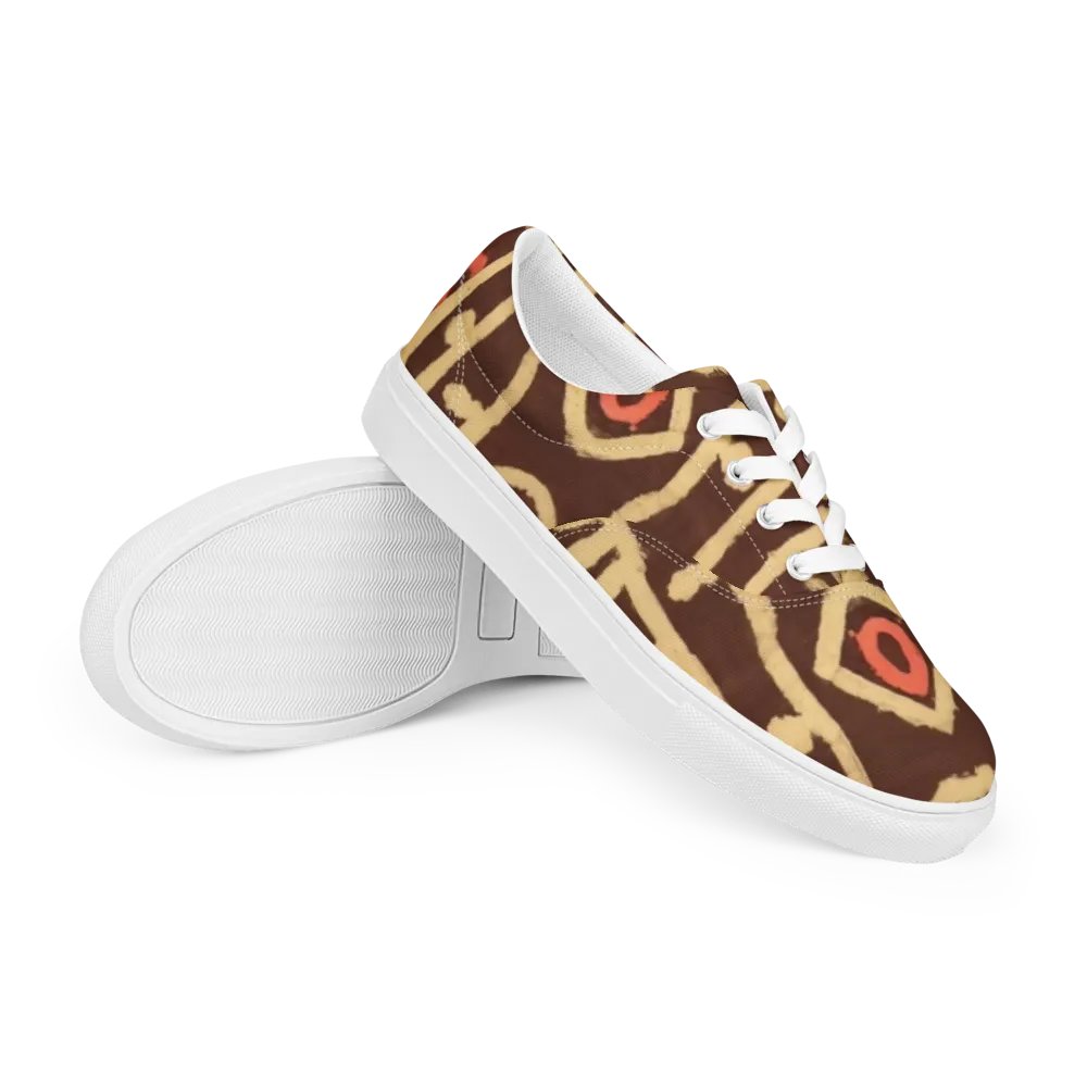 Kuba Cloth-Inspired Women's Athletic Shoes, sizes 5 to 12 product image (10)
