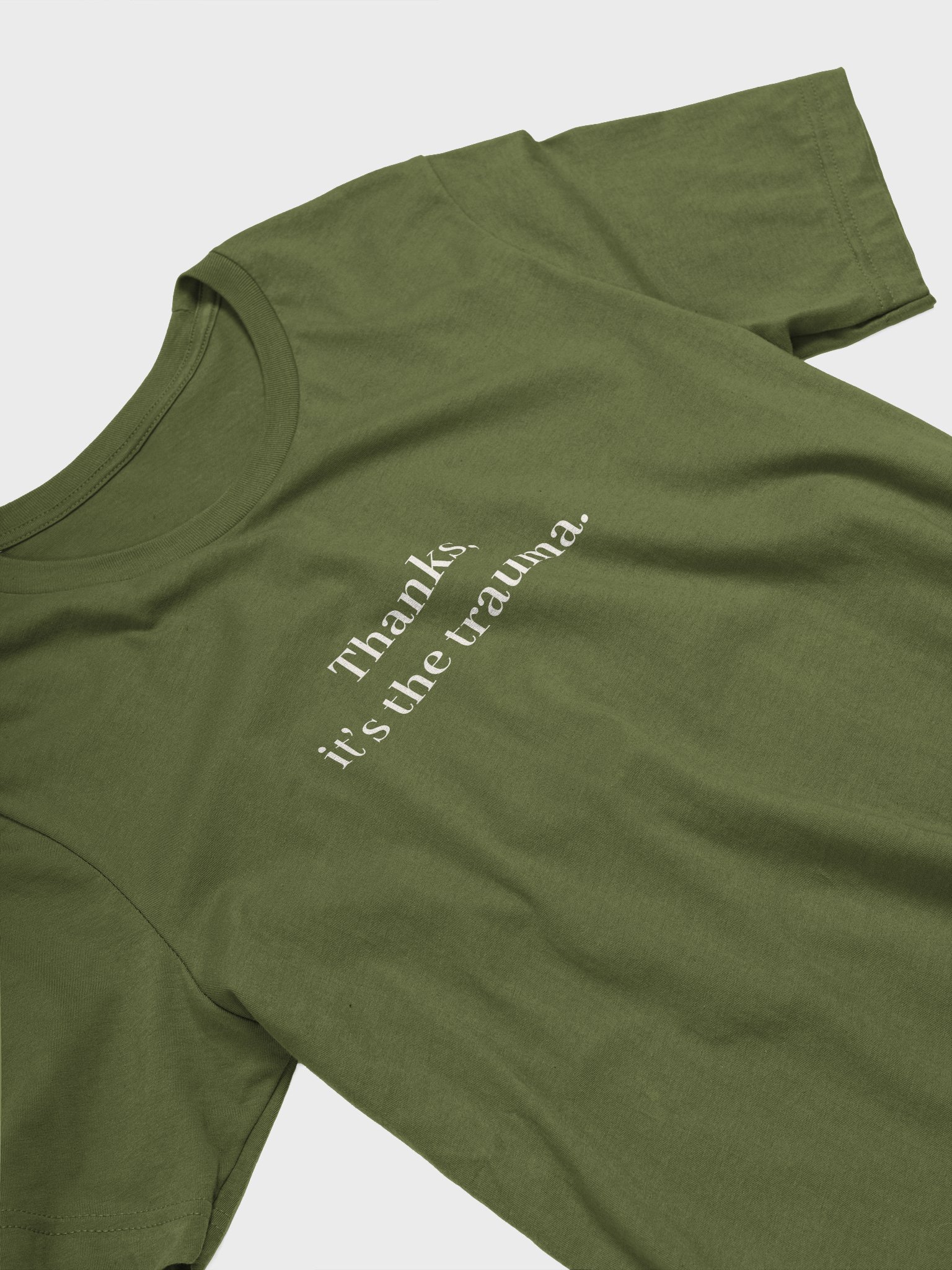 It's The Trauma Supersoft T-shirt product image (3)