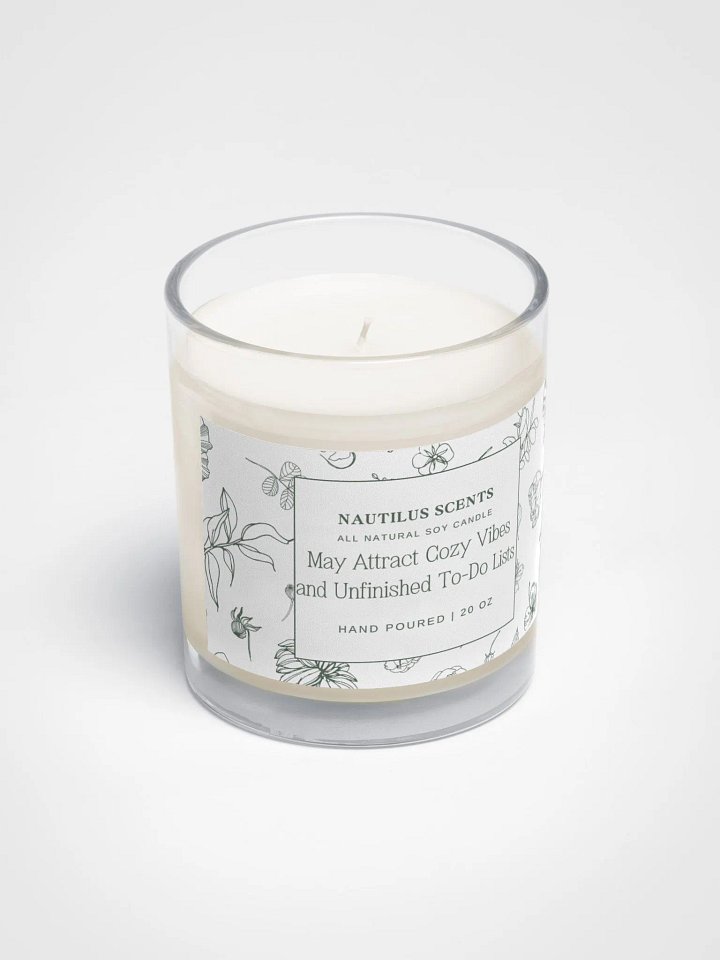 Cozy Vibes Soy Wax Candle product image (2)