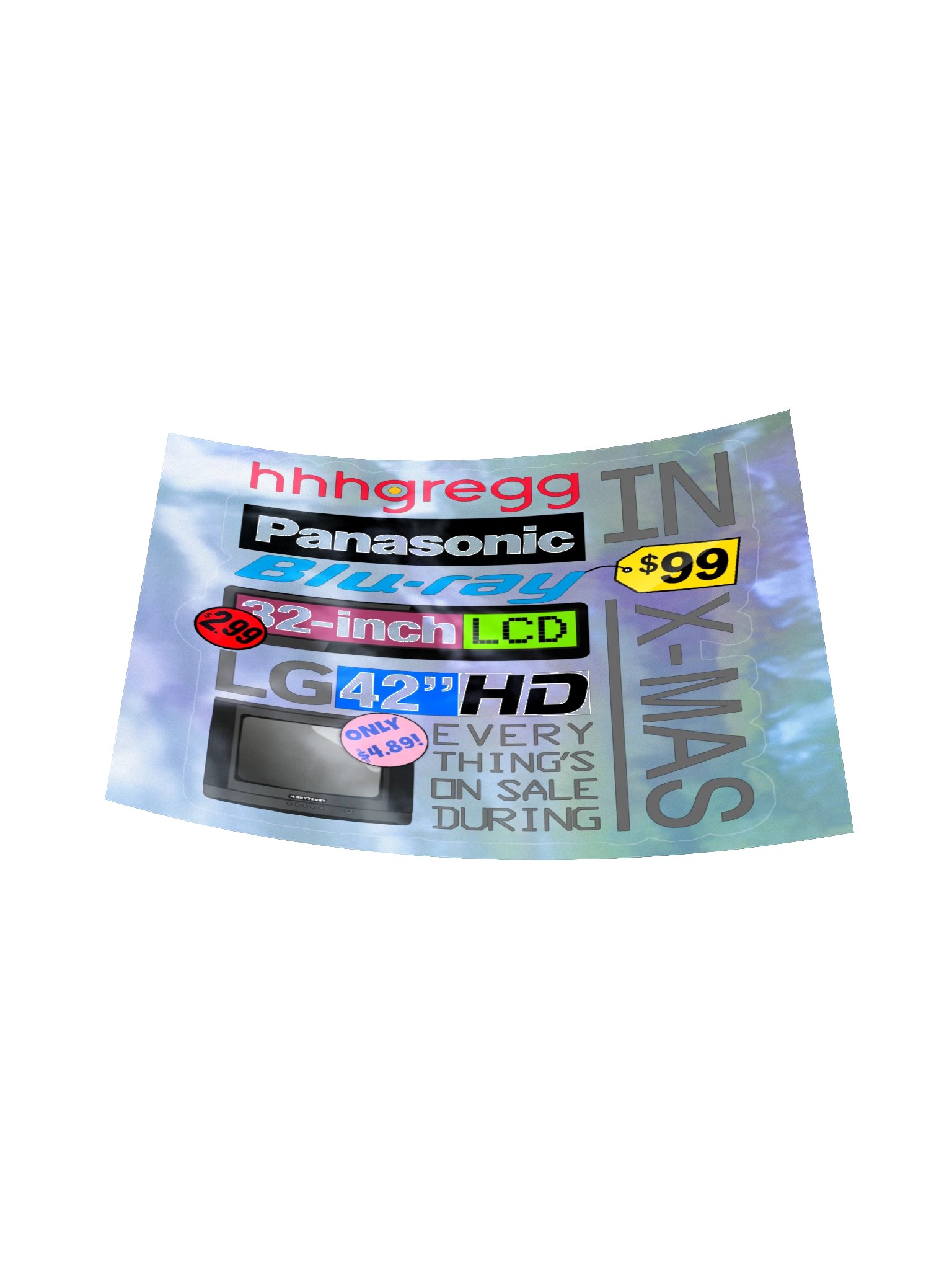 "ReDoin" Holographic Sticker product image (18)