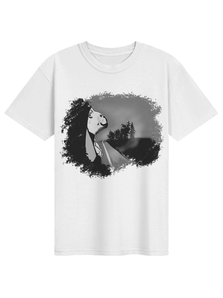 Dog (looking out car window) T-Shirt. Men's Comfort Colors Garment-Dyed Heavyweight T-Shirt product image (1)