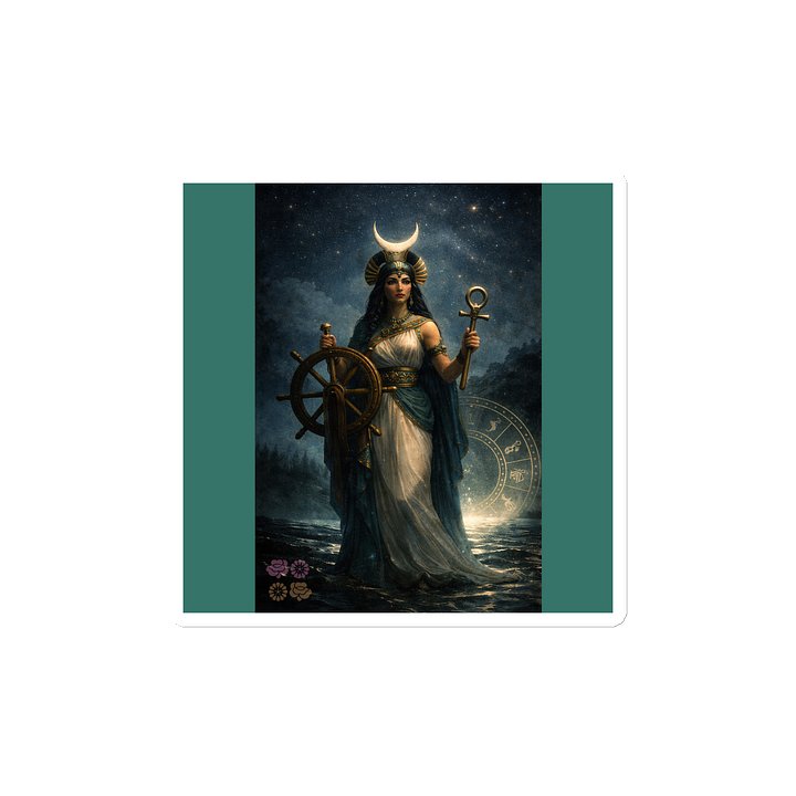 Goddess Isis-Fortuna Vinyl Magnet product image (2)