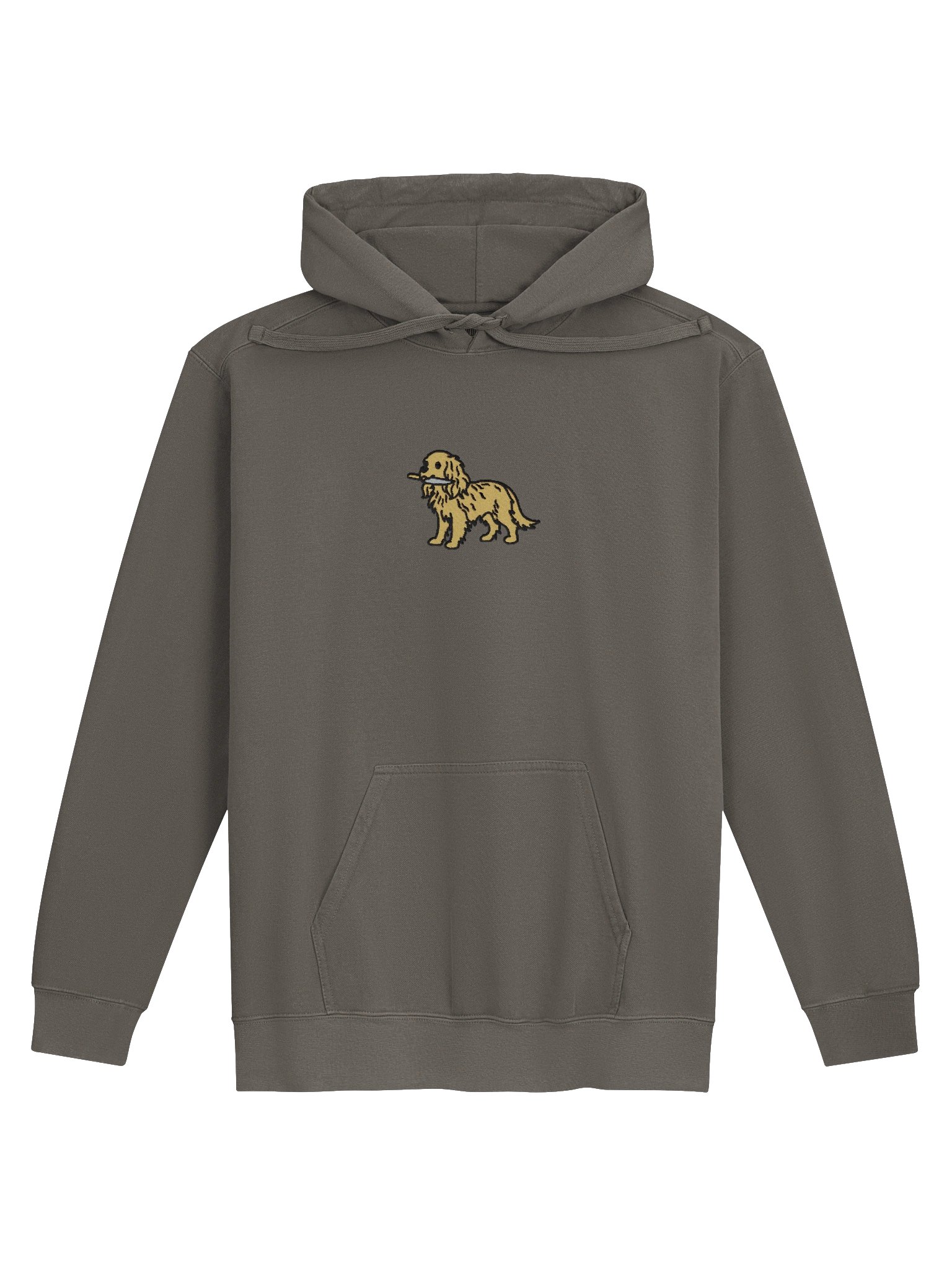 Funny Chibi-Style Cavalier King Charles Spaniel(Ruby) Embroidered Premium Hoodie product image (4)