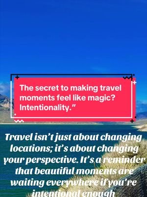 Travel isn’t just about changing locations; it’s about changing your perspective. It’s a reminder that beautiful moments are waiting everywhere if you’re intentional enough to look for them. 🌍🤍 #creatorsearchinsights 