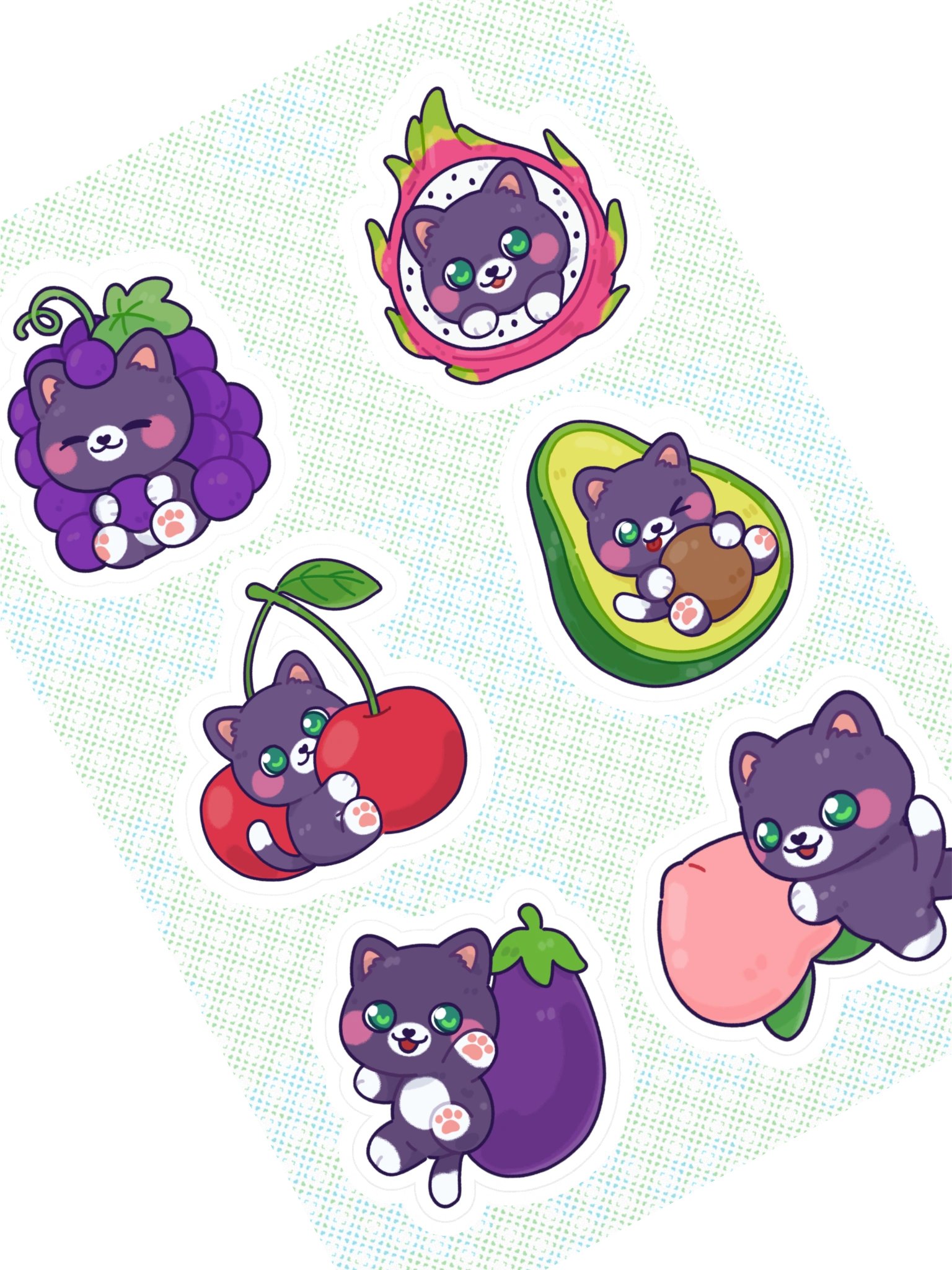 Fruit Cat Salem No. 2 Decal Sheet product image (1)